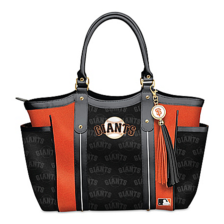 Home Run San Francisco Giants! Womens MLB Shoulder Tote Bag