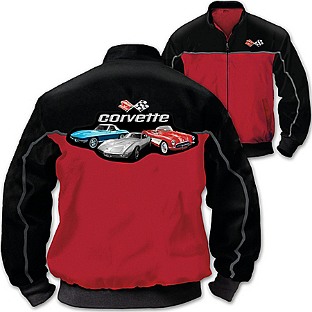 Corvette Mens Twill Two-Toned Jacket
