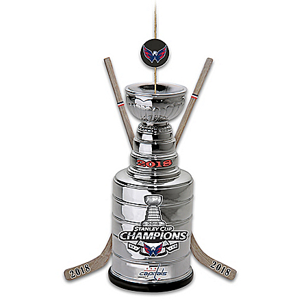 Washington Capitals® 2018 NHL® Stanley Cup® Christmas Ornament
