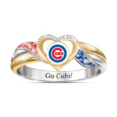 Chicago Cubs MLB Womens Pride Ring