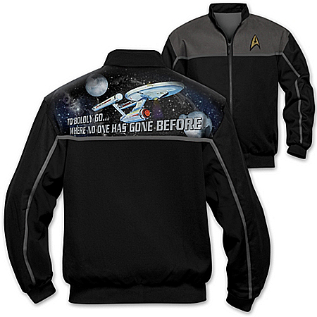 STAR TREK Mens Twill Jacket