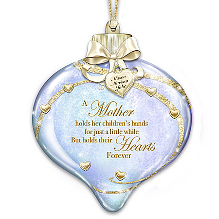 A Mother's Heart Personalized Ornament