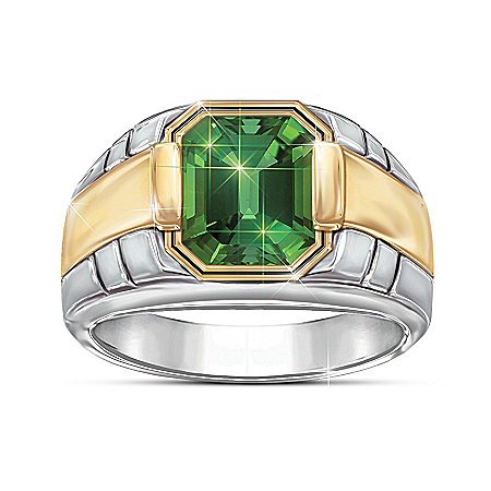 Force Of Nature Menâ€™s Helenite Ring