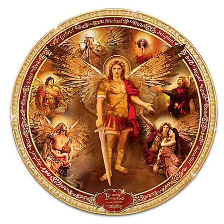 Archangels Of The Lord Masterpiece Religious Collector Plate