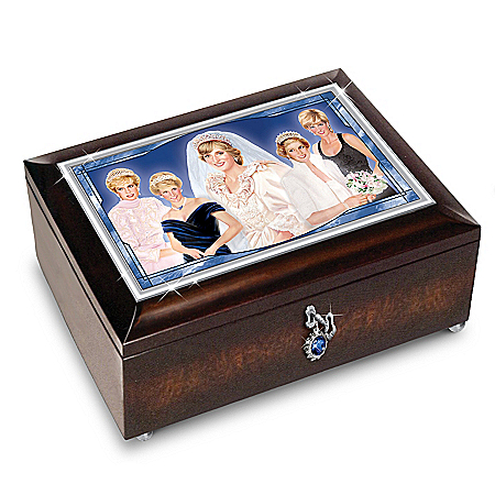 Princess Diana Illuminated Heirloom Music Box