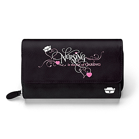 Nursing Is The Art Of Caring Womens Tri-Fold Wallet