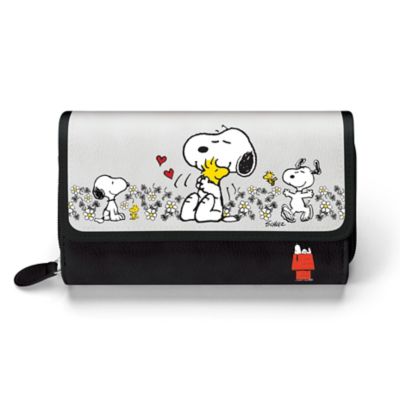 PEANUTS Happiness Is Friendship Womens Tri-fold Wallet