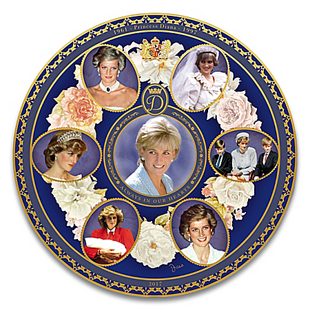 Princess Diana 20th Anniversary Heirloom Porcelain Collector Plate