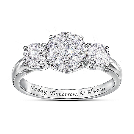 Miracle Of Love Womens Diamond Ring