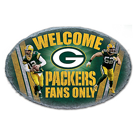 Green Bay Packers NFL Outdoor Welcome Sign