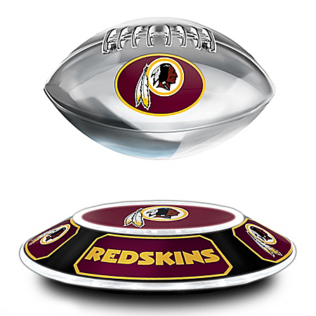 Washington Redskins Illuminated Levitating NFL Football