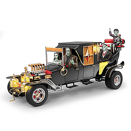 The Munsters Family Hearse-Inspired Koach Musical Sculpture