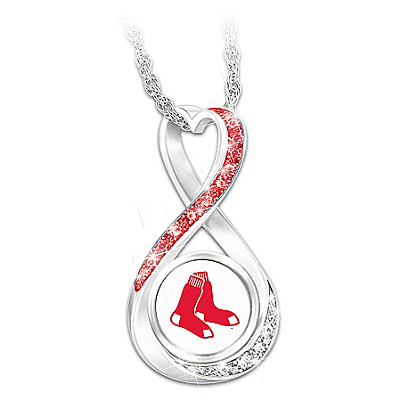 2018 World Series Champions Boston Red Sox Womens MLB Pendant Necklace