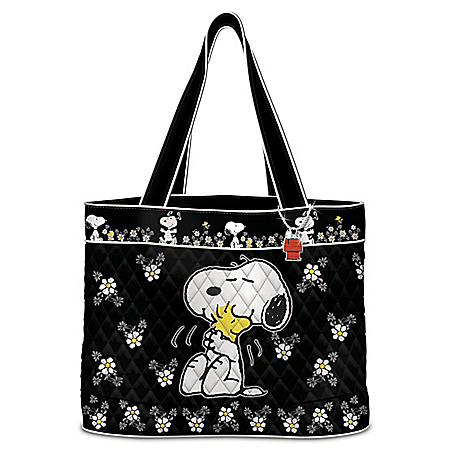 Creative Expressions Happiness Is Friendship Womens Quilted Tote Bag