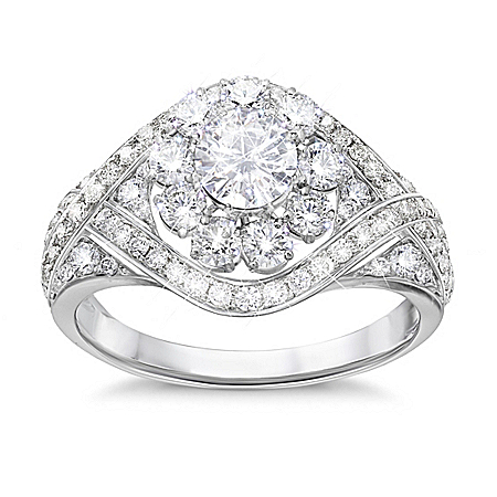 Royal American Rose Diamonesk Ring