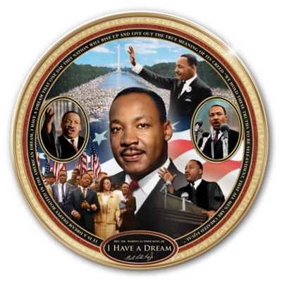 I Have A Dream: Rev. Dr. Martin Luther King Jr. Heirloom Porcelain Collector Plate