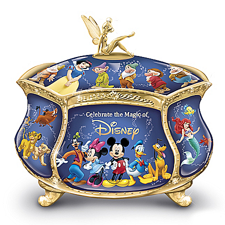 Ultimate Disney Heirloom Porcelain Music Box