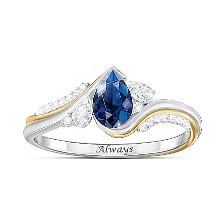 With You Always Womens Diamonesk Bereavement Ring
