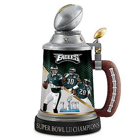 Philadelphia Eagles Super Bowl LII Champions NFL Stein