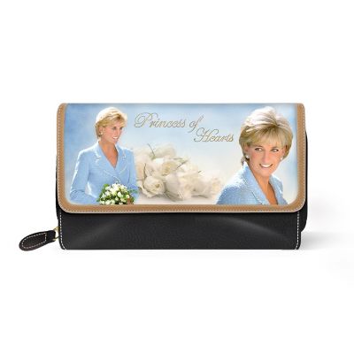 Princess Of Hearts Princess Diana Womens Tri-Fold Wallet
