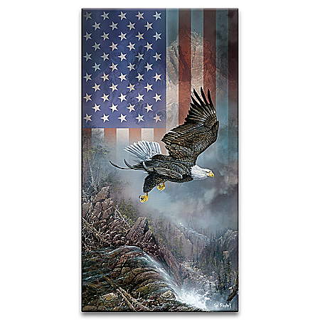 Ted Blaylock Light Of Freedom Illuminated Patriotic Wall Decor