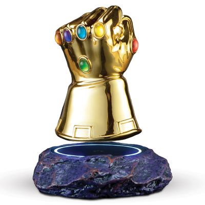 MARVEL Illuminated Levitating Infinity Gem Gauntlet Sculpture