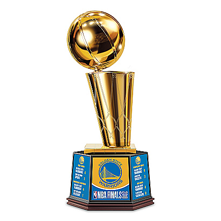 Golden State Warriors 2018 NBA Finals Champion Trophy Sculpture