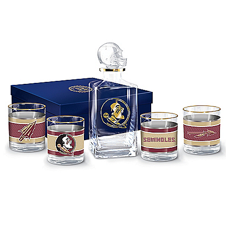 Florida State Seminoles Legacy Glassware Set