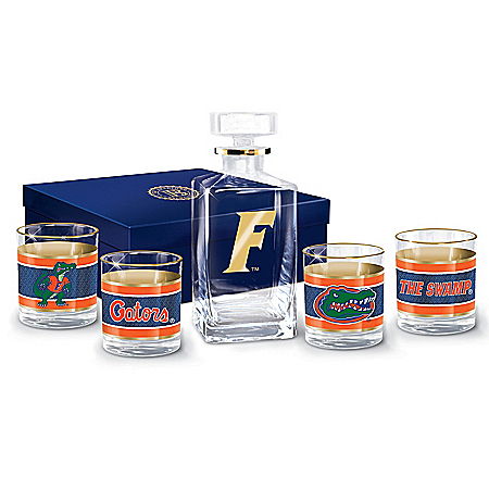 University Of Florida Gators Legacy Glassware Set
