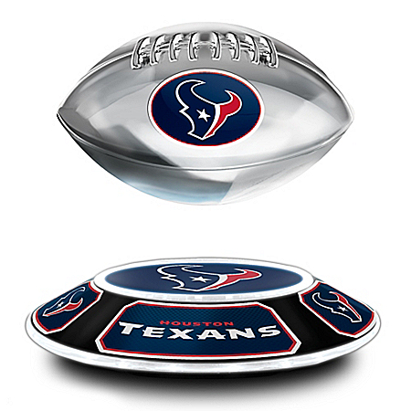 Houston Texans Levitating NFL Football