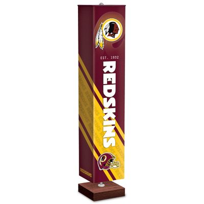 Washington Redskins NFL Floor Lamp With Foot Pedal Switch - Floor Lamps