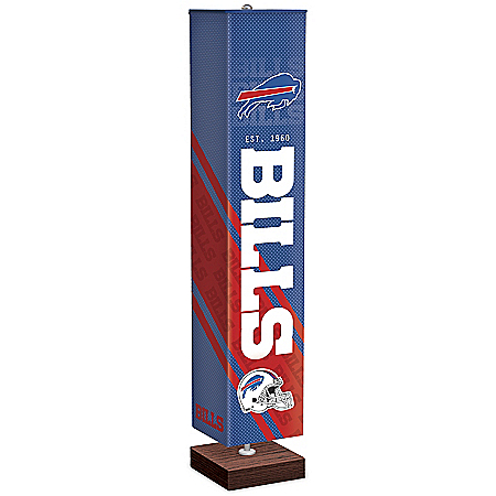 Buffalo Bills NFL Floor Lamp With Foot Pedal Switch