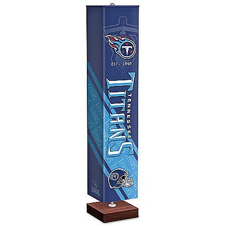 Tennessee Titans NFL Floor Lamp With Foot Pedal Switch