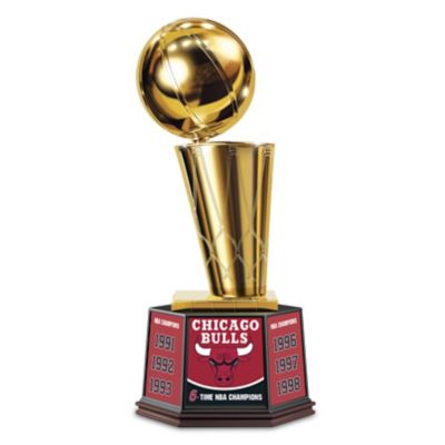 Chicago Bulls NBA Finals Handcrafted Trophy Sculpture
