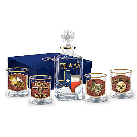 Spirit of Texas Decanter Set