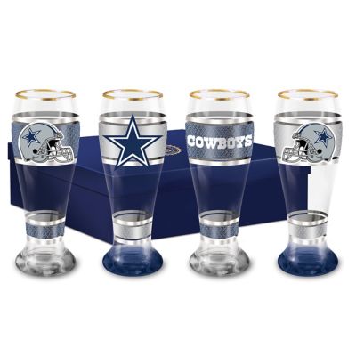 NFL Four-Piece Pilsner Glass Set: Choose Your Team