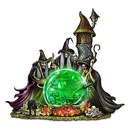 Witches' Brew Glitter Globe