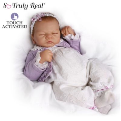 Linda Webb's Sweet Dreams Emily Doll: So Truly Real Breathing Movement Baby Doll