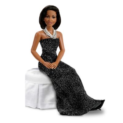 First Lady Michelle Obama Sophisticated Style Fashion Doll