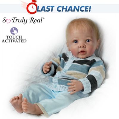 baby boy realistic doll