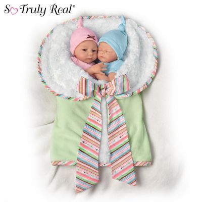 twin baby doll set