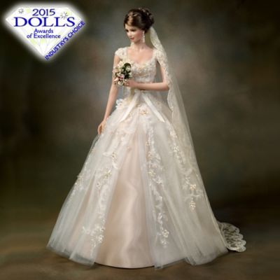 collectible porcelain bride dolls