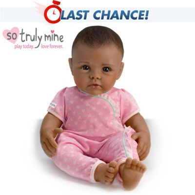 a black baby doll