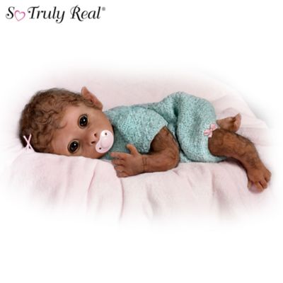 So Truly Real Lifelike Baby Monkey Doll 