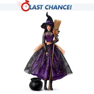 collectible halloween witch dolls