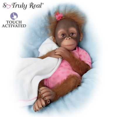 newborn monkey doll