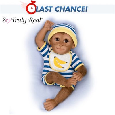 clementine baby monkey doll