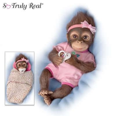 bradford exchange baby monkey