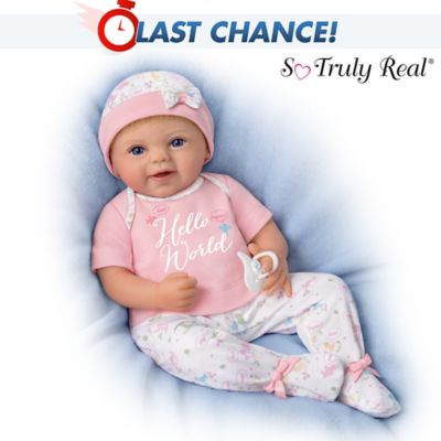 Hello World! Vinyl Baby Doll 