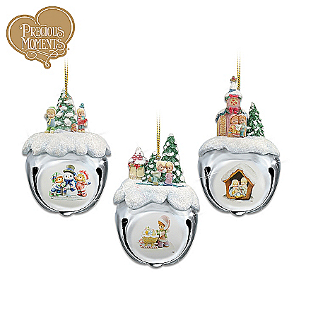 Precious Moments Sleigh Bells Ornaments